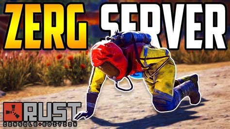 We Played On A ZERG Server For A WEEK RUST CONSOLE EDITION PVP