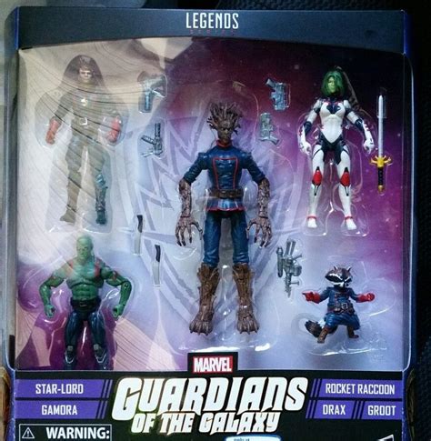 Toys R Us Exclusive Marvel Legends Guardians of the Galaxy Set ...