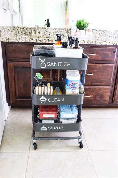 How To Make A Cleaning Cart What You Need And How It Will Help