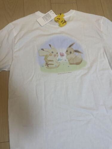 Pokemon T Shirt Pikachu And Eevee Japan Ebay