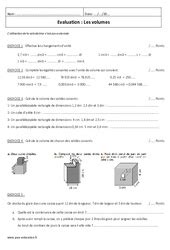 Evaluation Sciences Physiques Me Masse Et Volume