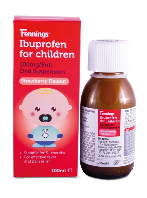 IBUPROFEN SUSPENSION FENNINGS – Country Medical Pharmacy