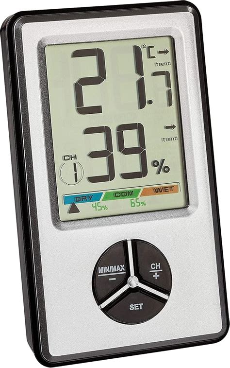 Tfa Dostmann Tfa Digitales Thermo Hygrometer Amazon Es Jard N