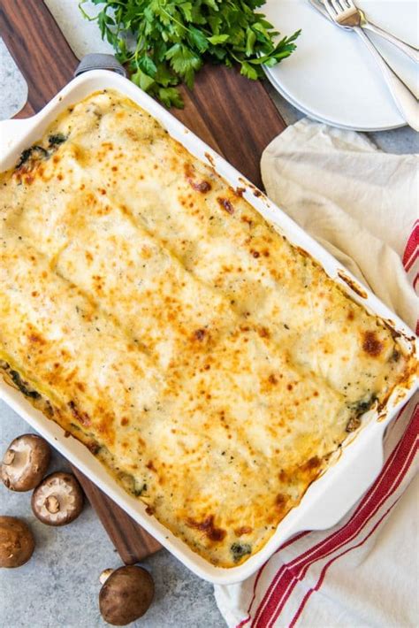 White Chicken Spinach Lasagna House Of Nash Eats