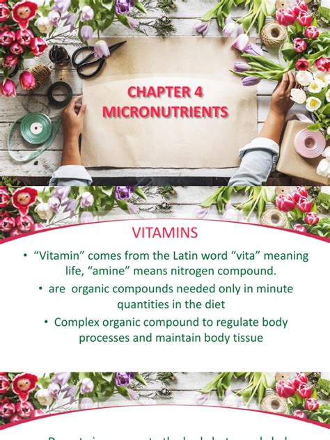 Chapter 4 Micronutrients Pdf Vitamin Vitamin B12