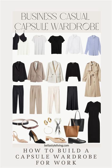 Key Workwear Essentials Business Casual Outfits For Work Minimalist