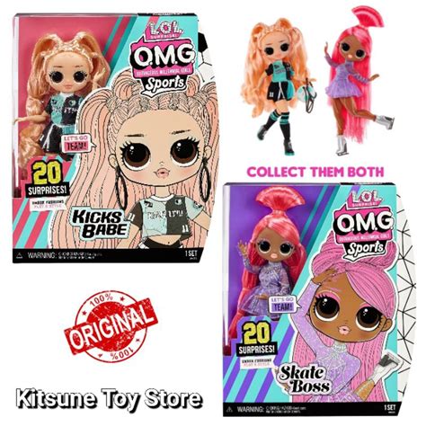 Jual Lol Omg Sports Kicks Babe Skate Boss Surprise Original Doll