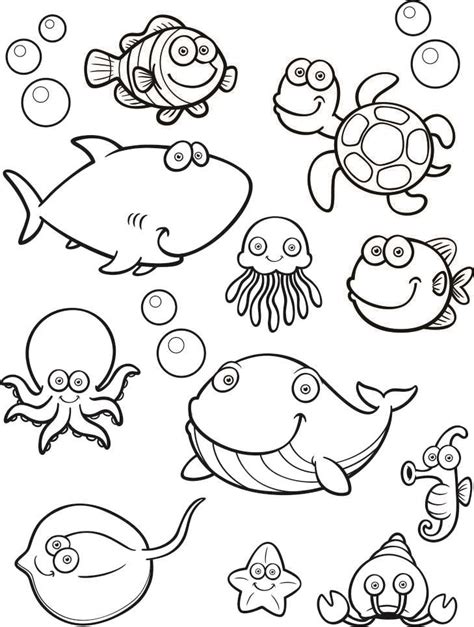 Under The Sea Template Printable Free Printable Templates