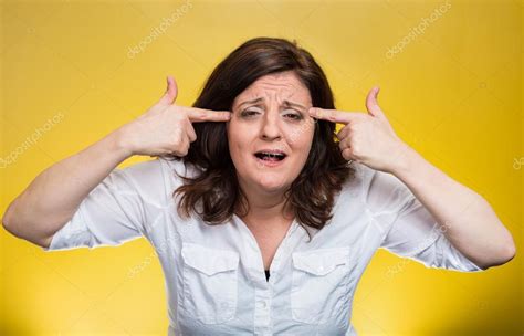 Angry Mad Middle Aged Woman Stock Photo By ©siphotography 55012437