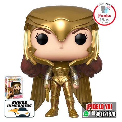 Funko Pop Dc Comics Mujer Maravilla Armadura