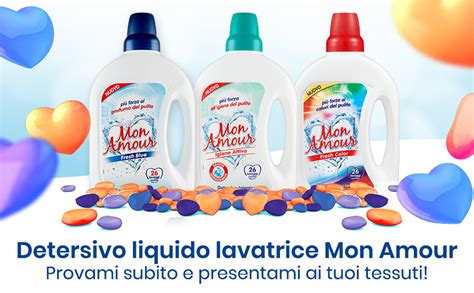 Mon Amour Fresh Blue Detersivo Liquido Ml Amazon It Salute E