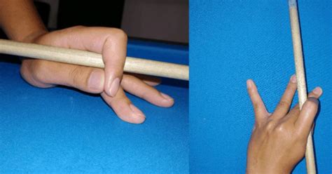 How To Hold A Pool Stick Properly Hand Position Grip And Bridge