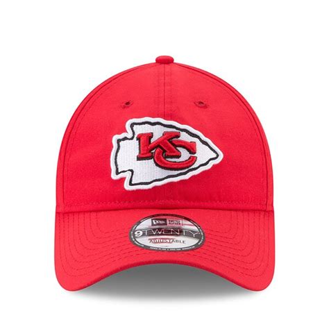 Kansas City Chiefs New Era Youth 2017 Training Camp Official 9TWENTY Adjustable Hat - Red ...