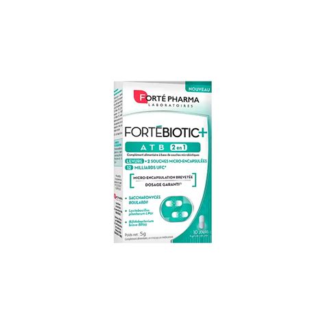 Forte Pharma Fortebiotic Atb G Lules Parapascher