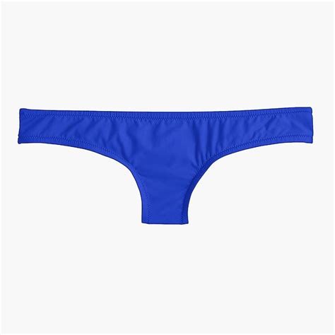 Surf Hipster Bikini Bottom In Bistro Blue J Crew 36 Hipster Bikini