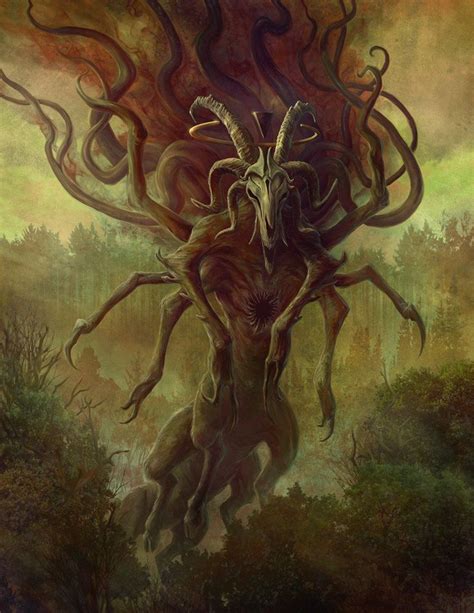 Shub Niggurath On Twitter Lovecraft Art Lovecraftian Horror Shub