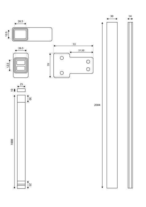 S8 Gunmetal Wetroom Profile Pack Scudo Bathrooms