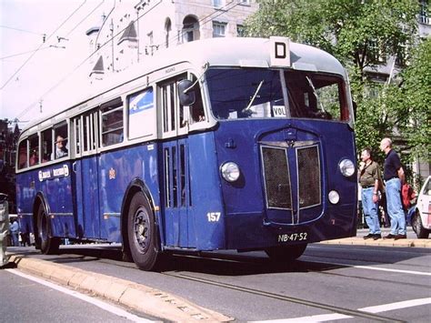 Jubileumbus Lijn D Van Het Gvb Amsterdam Openbaar Vervoer Vervoer Bus