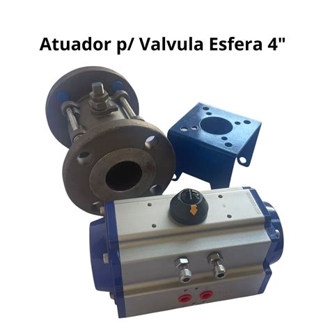 AP700L092 Atuador Pneumático Dupla Ação 124 Nm Tauana