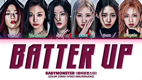 Babymonster Batter Up Color Coded Lyrics Youtube