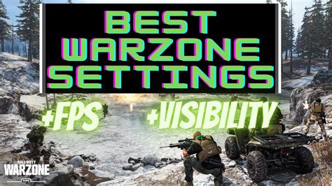 Best Warzone Settings For FPS And Quality On PC 2021 YouTube