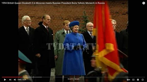 Queen Elizabeth II Majesty Visit To Russia 1994 News Footage