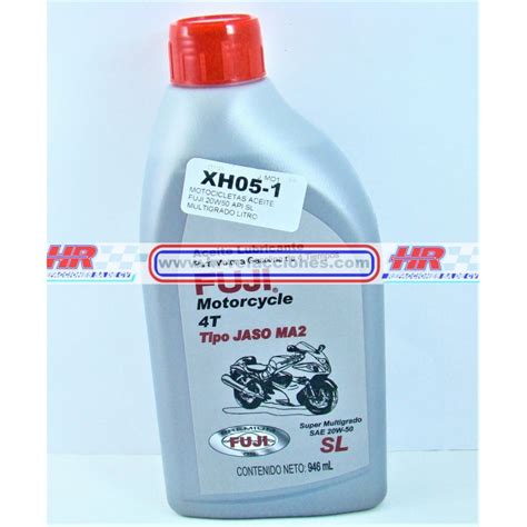 Motocicletas Aceite Fuji W Api Sl Multigrado Litro