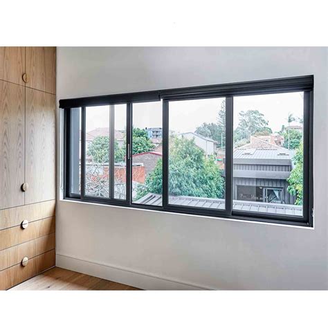 Minimalist Rustic Design Picture Windows Aluminum Double Glazed