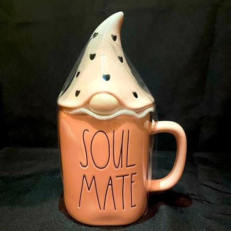 Rae Dunn Kitchen Rae Dunn Valentines Day Soul Mate Mug W Pink Heart