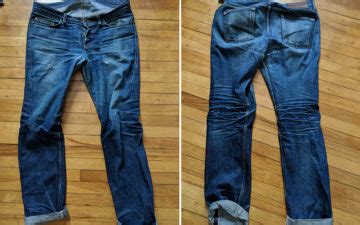 Naked Famous Left Hand Twill Weird Guy Selvedge Year Month