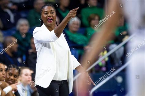 Notre Dame Head Coach Niele Ivey Editorial Stock Photo Stock Image