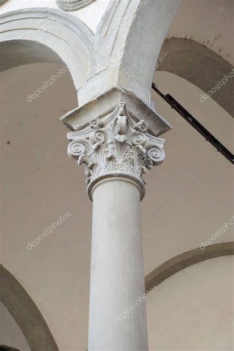 Florencia Italia De Junio De Capital De La Columna Cornthian