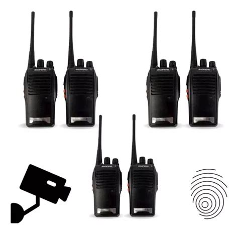 Kit De Comunicador Radio Walk Talk Canales Km Baofeng S