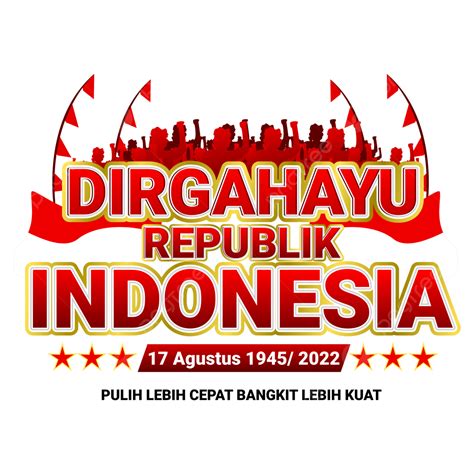 Logo Hut Ri Republic Indonesia Vector Art At Vecteezy Hot Sex Picture