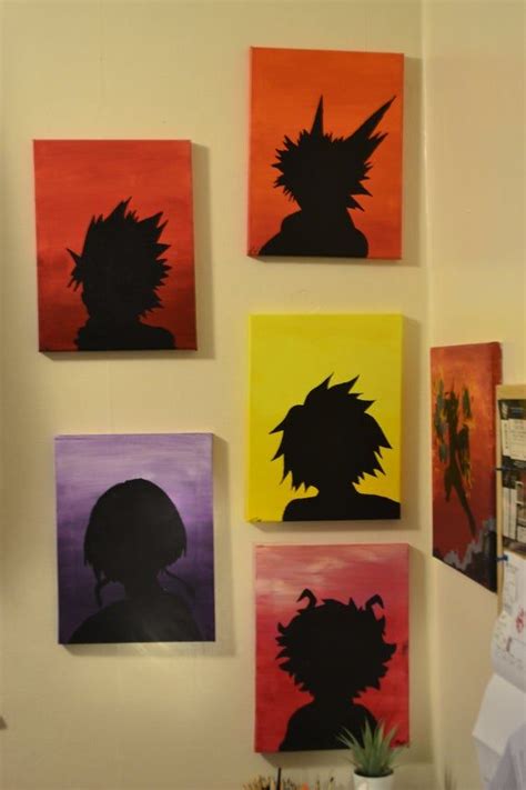 Bnha Canvas Etsy Anime Canvas Painting Anime Canvas Art Anime Crafts