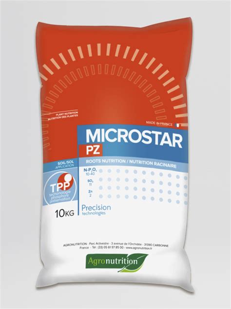 NP Fertilizer MICROSTAR PZ Agronutrition Rich In Sulfur Rich In