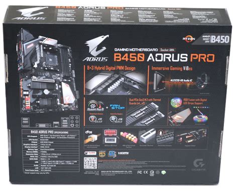 AORUS B450 Pro Motherboard Review ETeknix