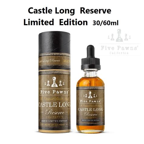 Castle Long LIMITED EDITION MMXXI Five Pawns 60ml Vapehouse