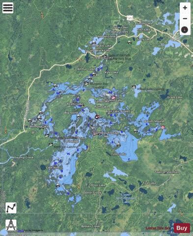 Turtle Flambeau Flowage Fishing Map | Nautical Charts App