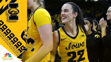 Every Caitlin Clark highlight from Iowa's thrilling win over Michigan ...