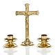 Altar Crucifix And Candle Holder Set Online Sales On Holyart Co Uk