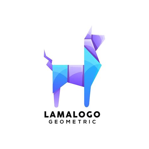 llama colorful logo design 5237805 Vector Art at Vecteezy