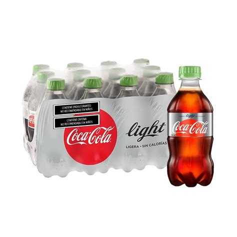 Refresco Coca Cola Light Botellas De Ml C U Walmart