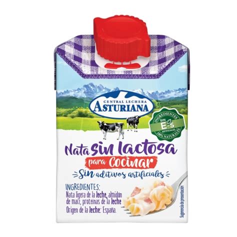 Nata Para Cocinar Central Lechera Asturiana Sin Gluten Sin Lactosa