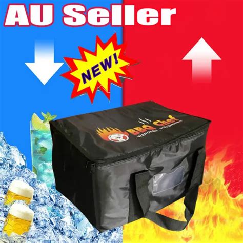 50l Large Food Delivery Insulated Bags Pizza Takeaway Thermal Warm Cold Bag Ruck 26 45