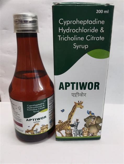 Cyproheptadine Hydrochloride Syrup For Hospital Packaging Type Mono