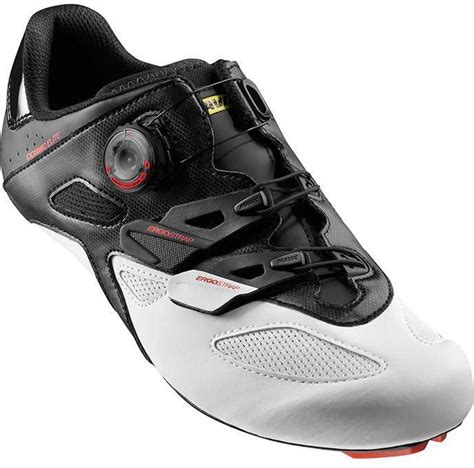 Mavic Racefietsschoenen Cosmic Elite Zwart Wit Rood Raceschoenen Voor