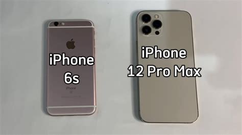 Iphone 12 Pro Max Vs Iphone 6s Teste De Velocidade Youtube