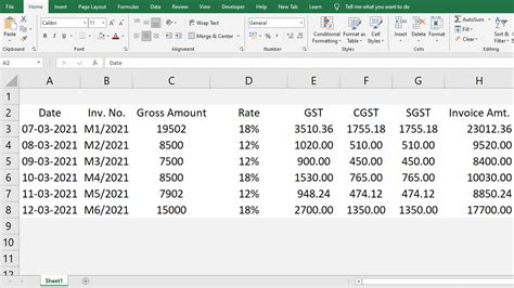 How to Create and Format-Table in the Microsoft Excel? | EduTaxTuber