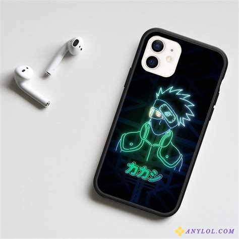 Anime Naruto Kakashi Led Phone Case For Iphone Anylol